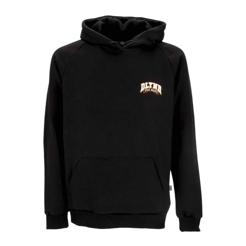 Dolly Noire Men's Black Goat Skull Hoodie Lightweight Sweatshirt