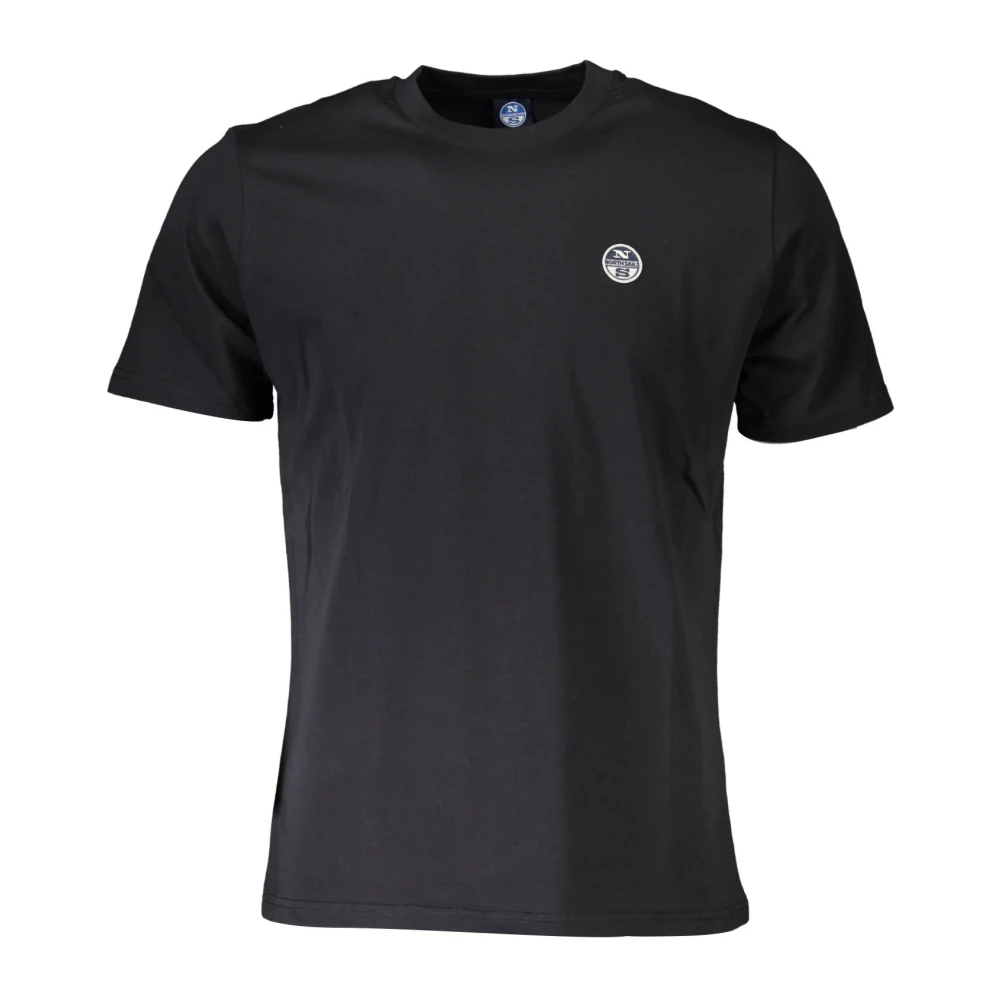 North Sails Stijlvol Logo T-Shirt Black Heren