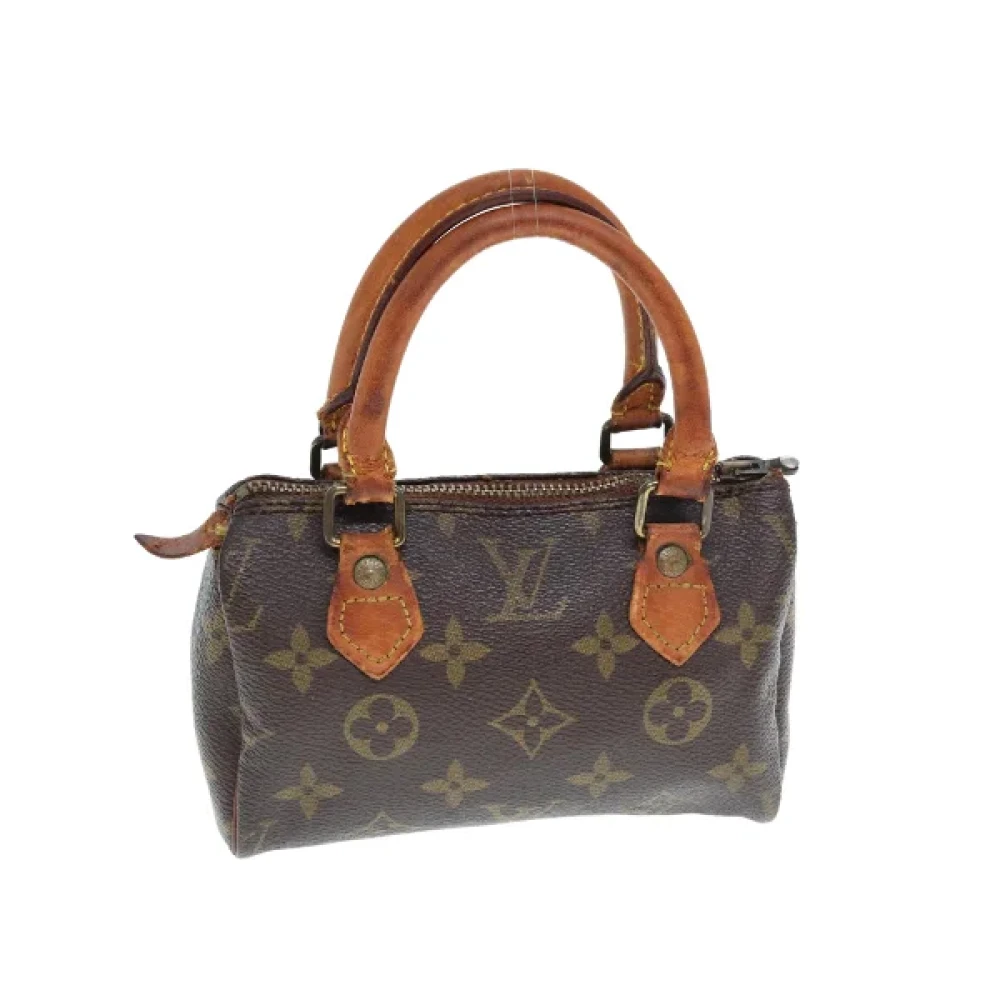 Louis Vuitton Vintage Pre-owned Canvas handbags Brown Dames