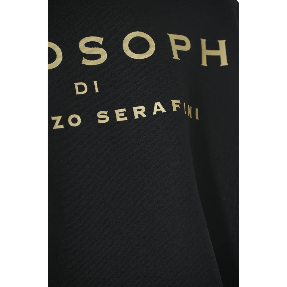 Philosophy di Lorenzo Serafini Zwarte Truien voor Vrouwen Black Dames