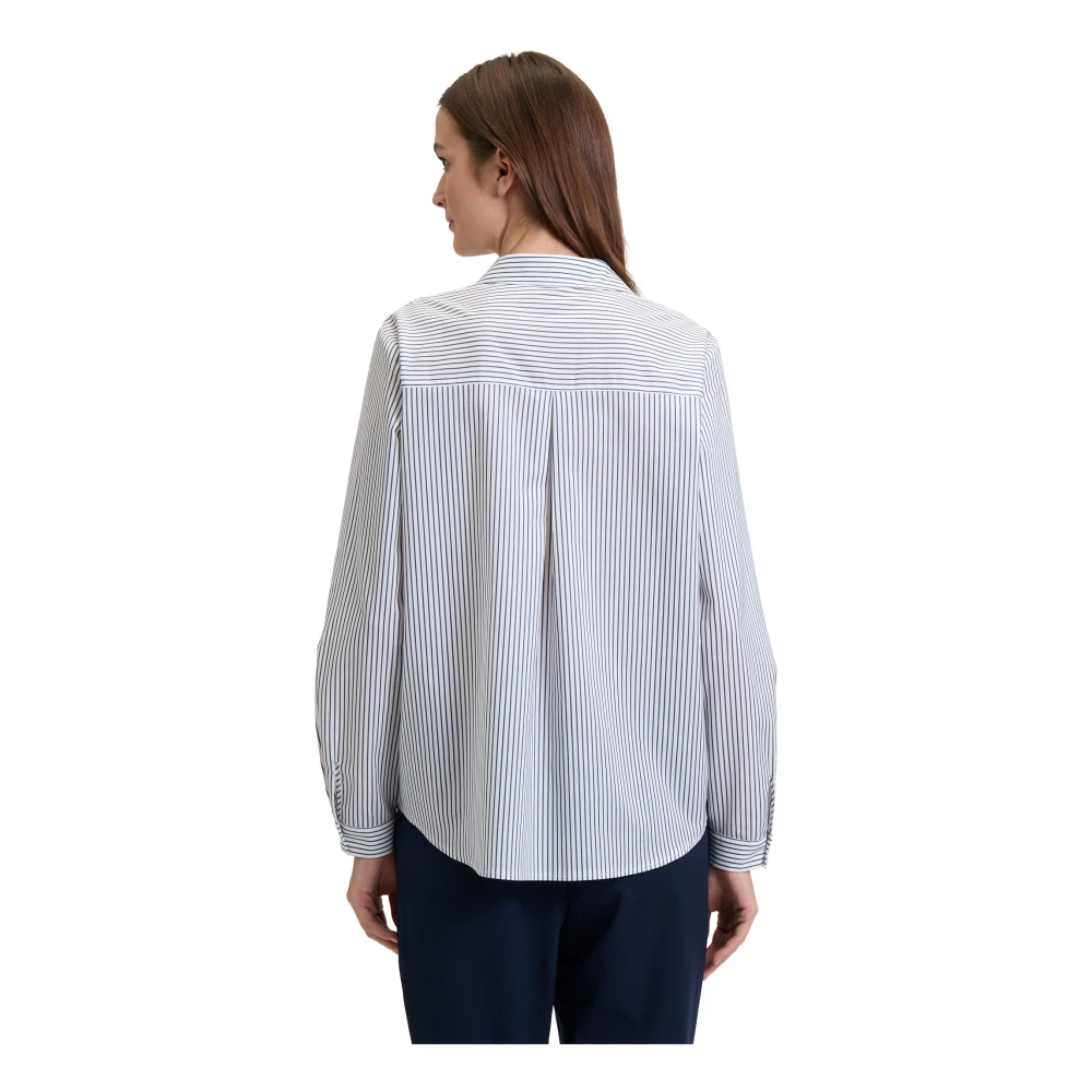 Betty & Co Blouse met lange mouwen en strepen Blue Dames