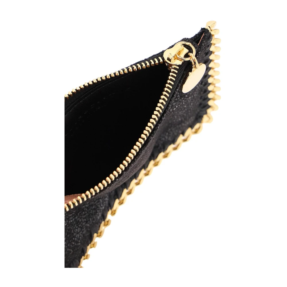 Stella Mccartney Portemonnee kaarthouder Black Dames