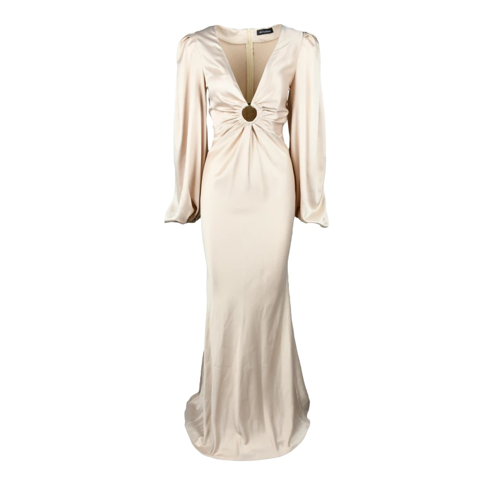 Actualee Damesjurk van polyesterstof Beige Dames
