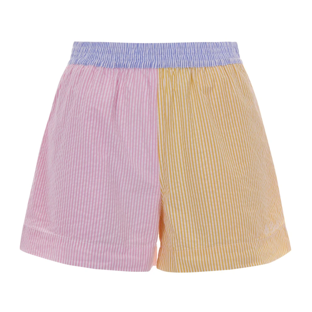 Mc2 Saint Barth Multicolor Meave Pullup Shorts - Female - Casual Shorts - Xs - Shorts