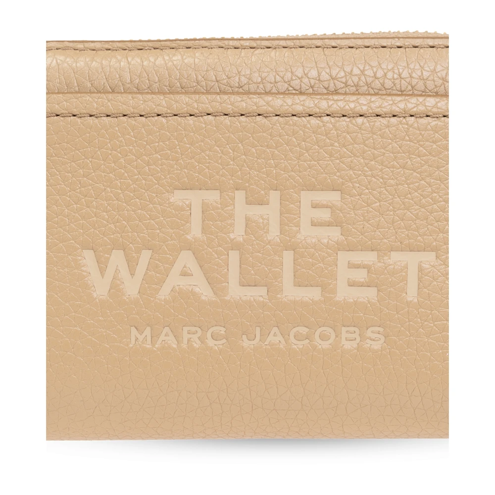 Marc Jacobs Leren portemonnee Beige Dames