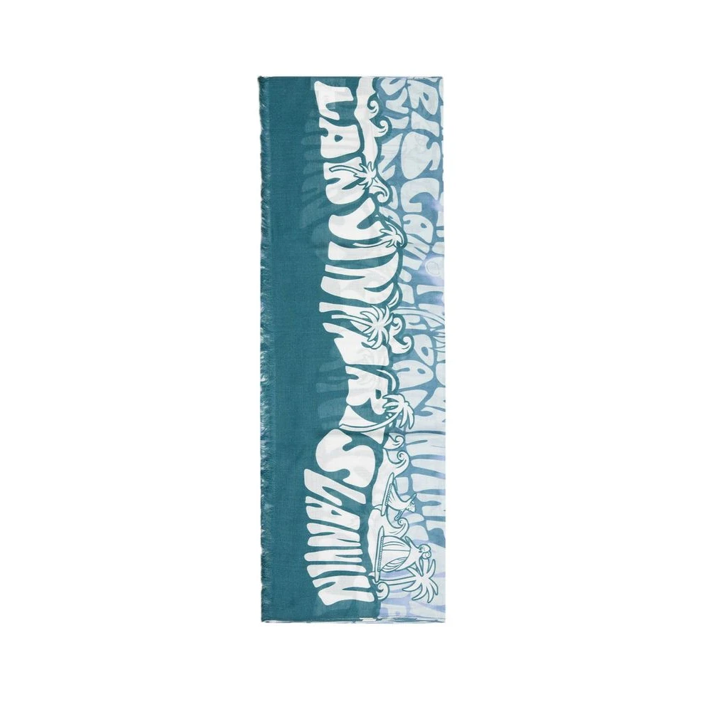 Lanvin Multicolor Winter Scarves, Female, One Size, Oblong Scarf
