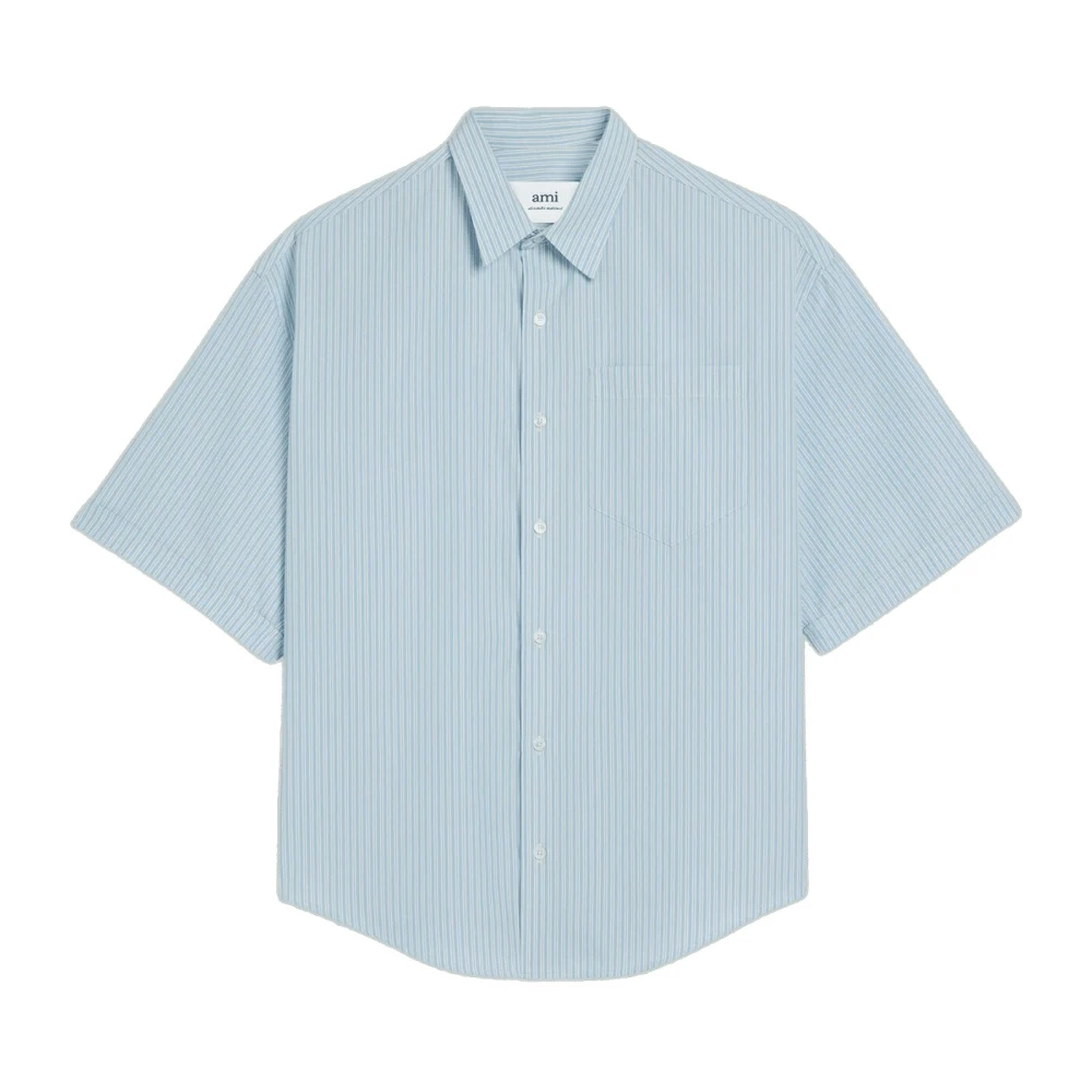 Shirts > Short Sleeve Shirts - - Ami Paris - Modalova