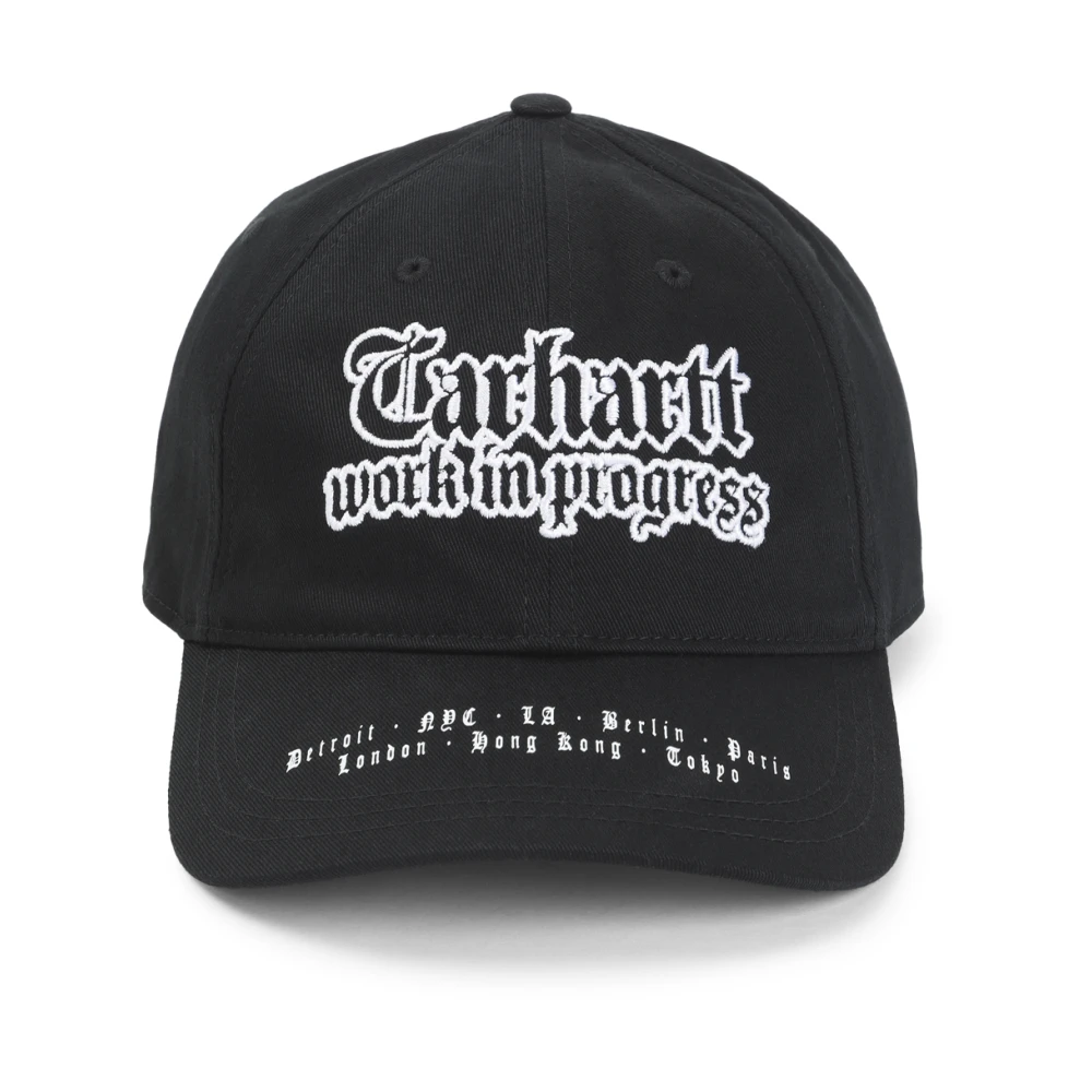 Carhartt Wip Men's Black Hats & Caps, One Size, World Tour Cap