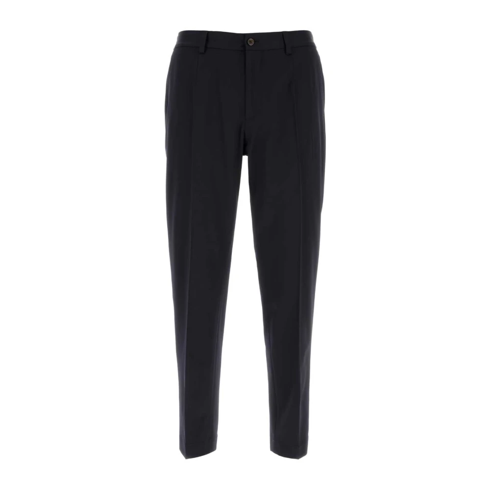 Dolce & Gabbana Men's Blue Slim-Fit Trousers, Xl, Slim-Fit Trousers