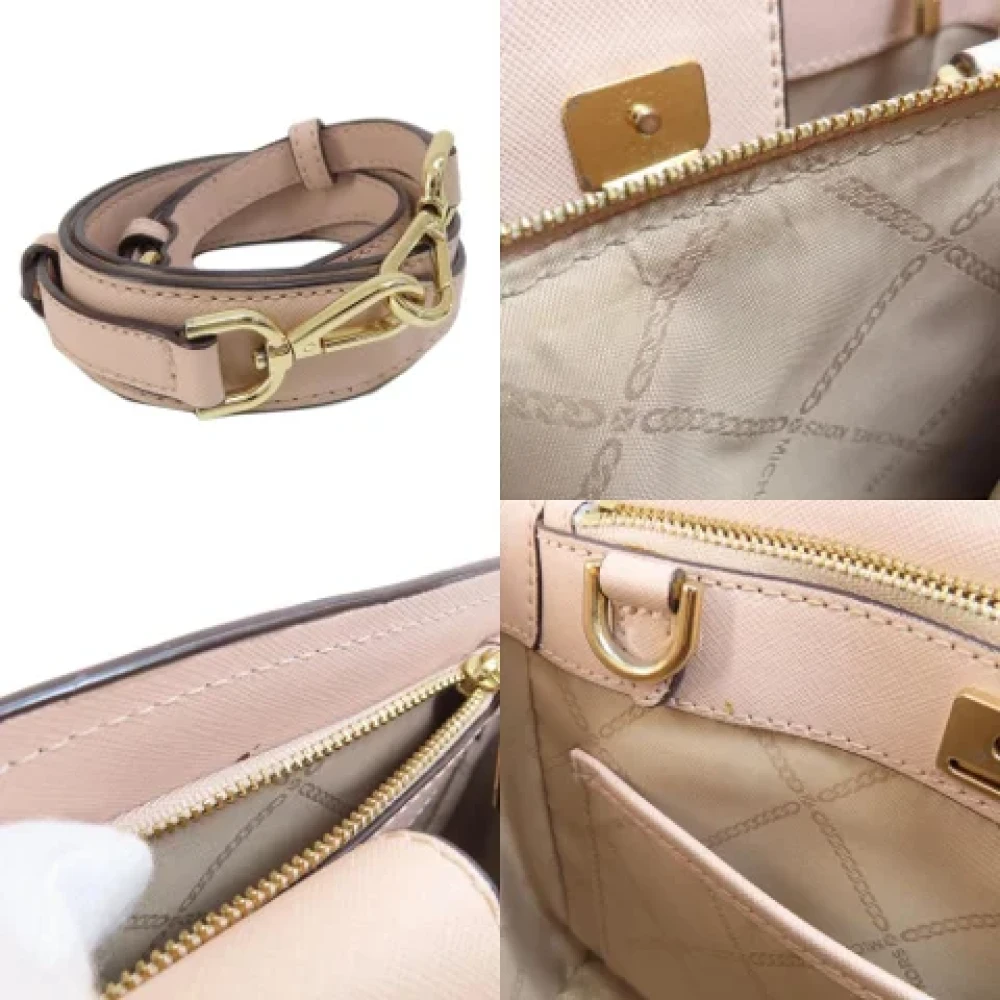 Michael Kors Pre-owned Leather handbags Pink Dames