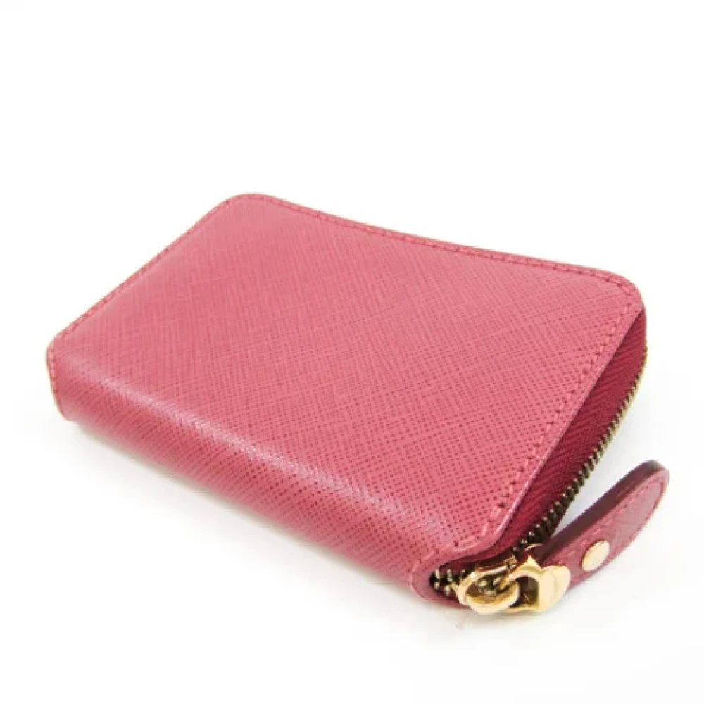 Salvatore Ferragamo Pre-owned Leather wallets Pink Dames