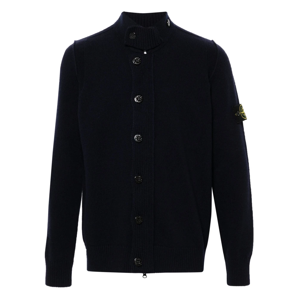 Stone Island Stijlvolle Maglia Trui Black Heren