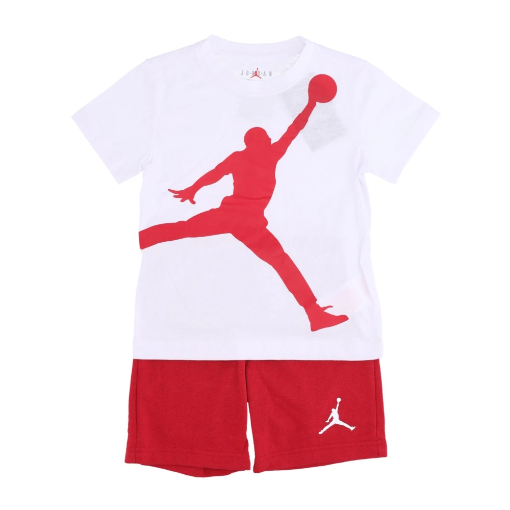 Jordan Jumpman Logo T-shirt och Shorts Set Red, Unisex