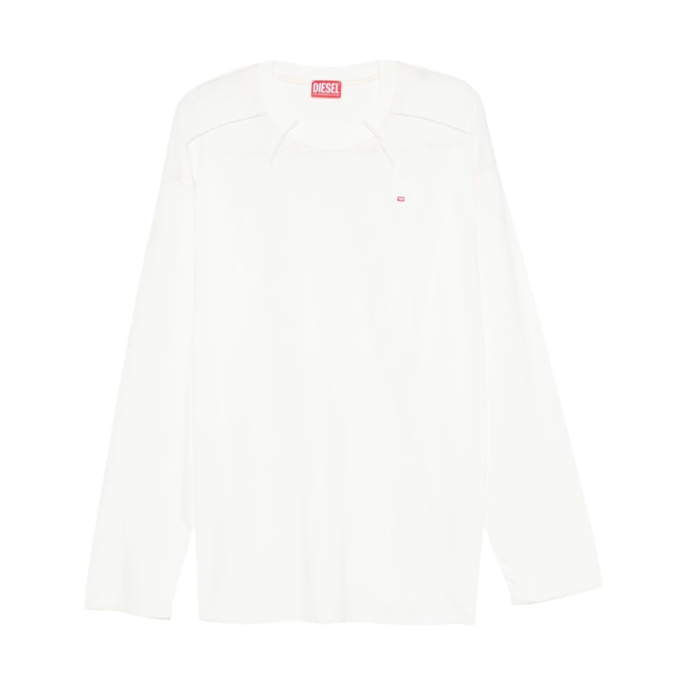 Diesel Men's White T-Shirts And Polos