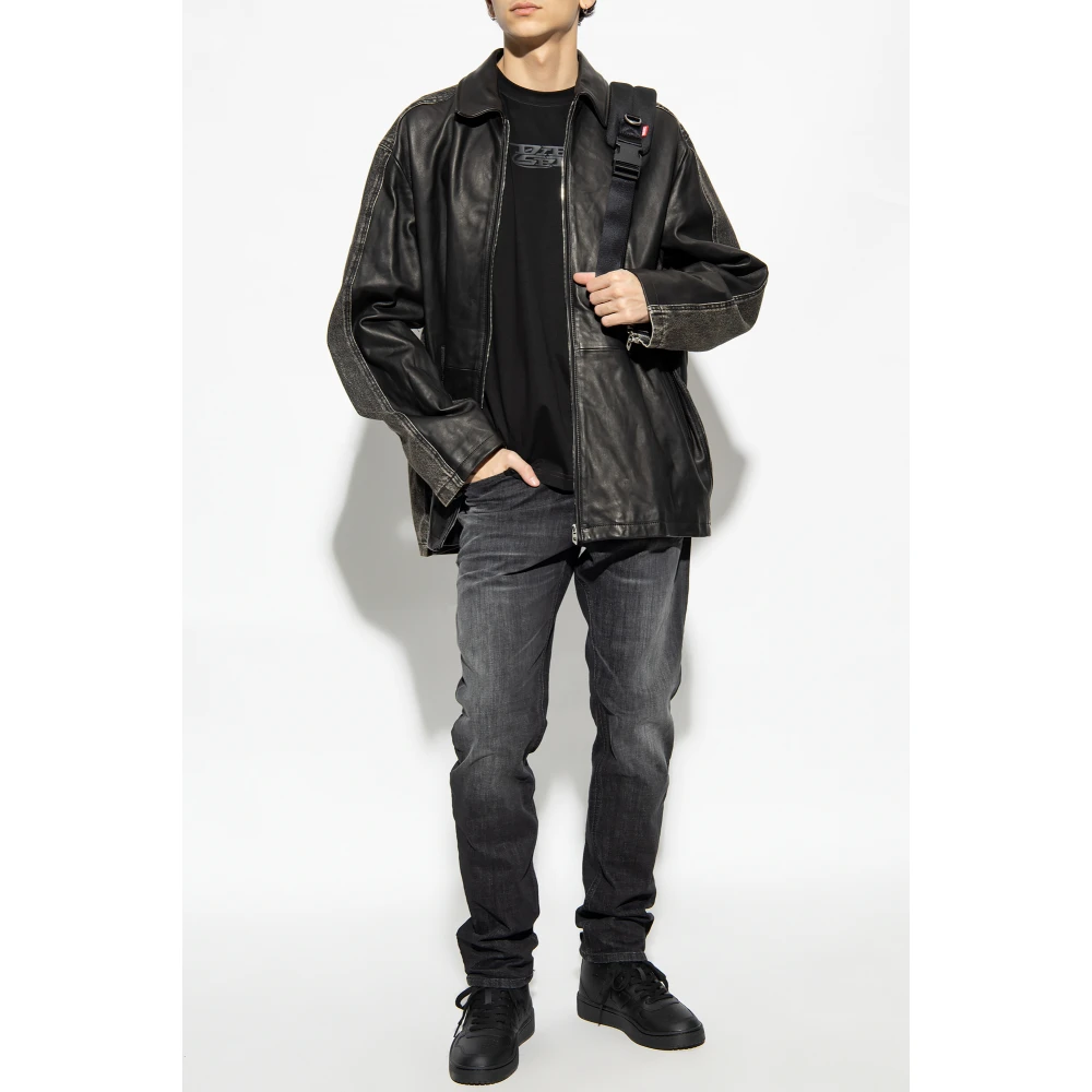 Diesel L-Stoller jas Black Heren