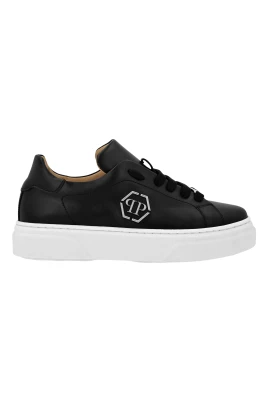 Leather Lo-top Sneakers The Plein Original