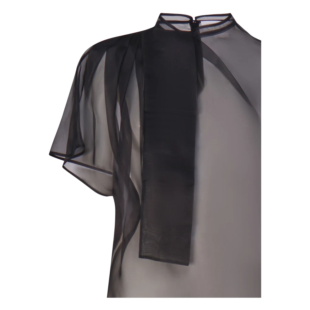 Genny Zwarte Top Corpetti Body Black Dames