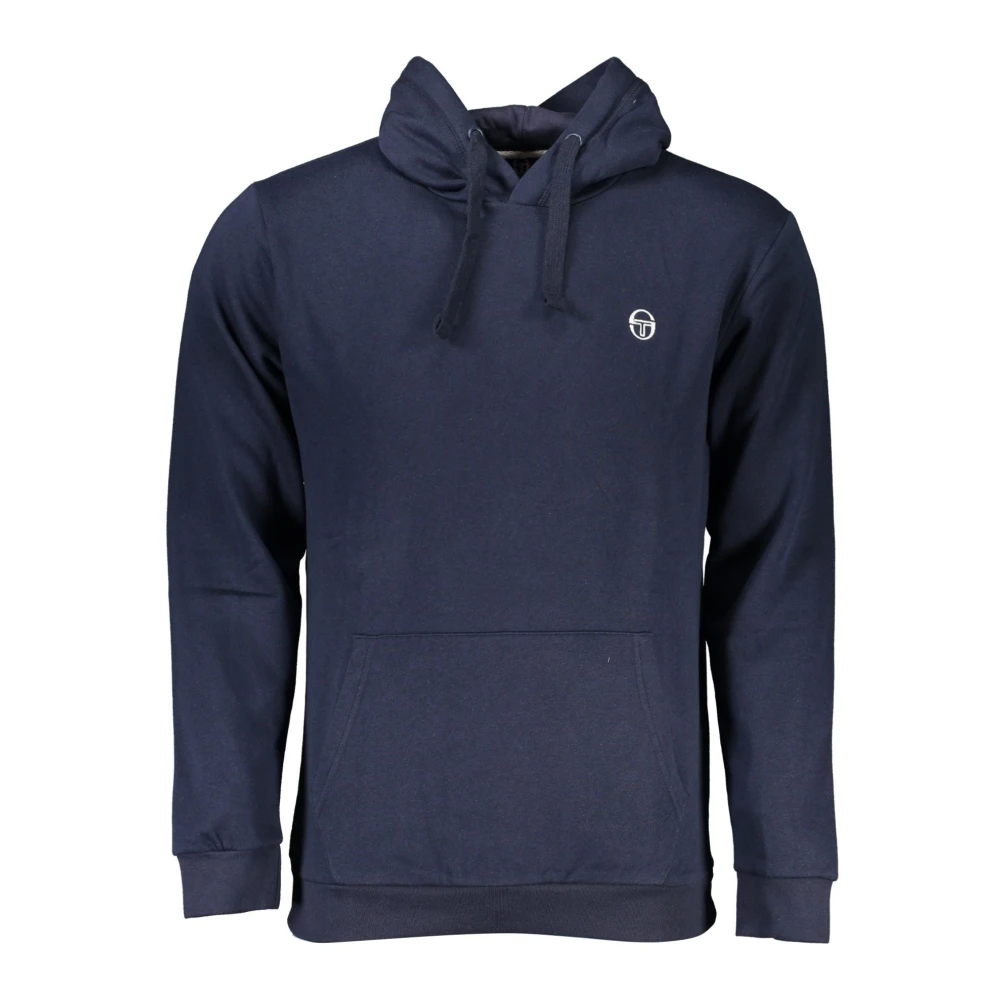 Sergio Tacchini Blauwe Heren Sweater Zonder Rits Blue Heren