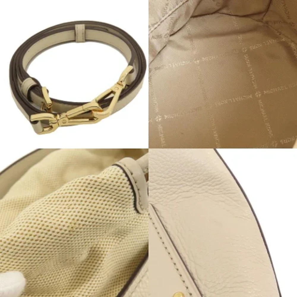 Michael Kors Pre-owned Leather handbags Beige Dames