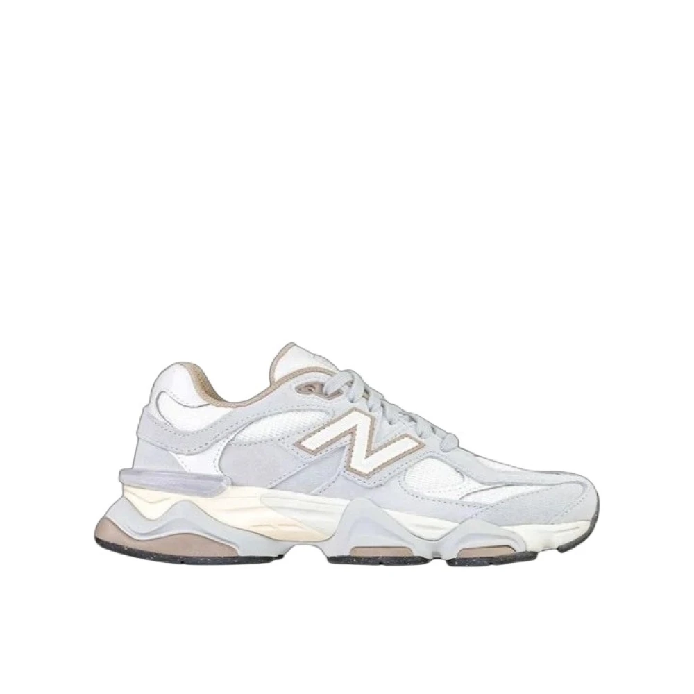 New Balance 9060 Trainers Driftwood Sea Salt Natural in Women's Size 5.5, Office Shoes - Image 4