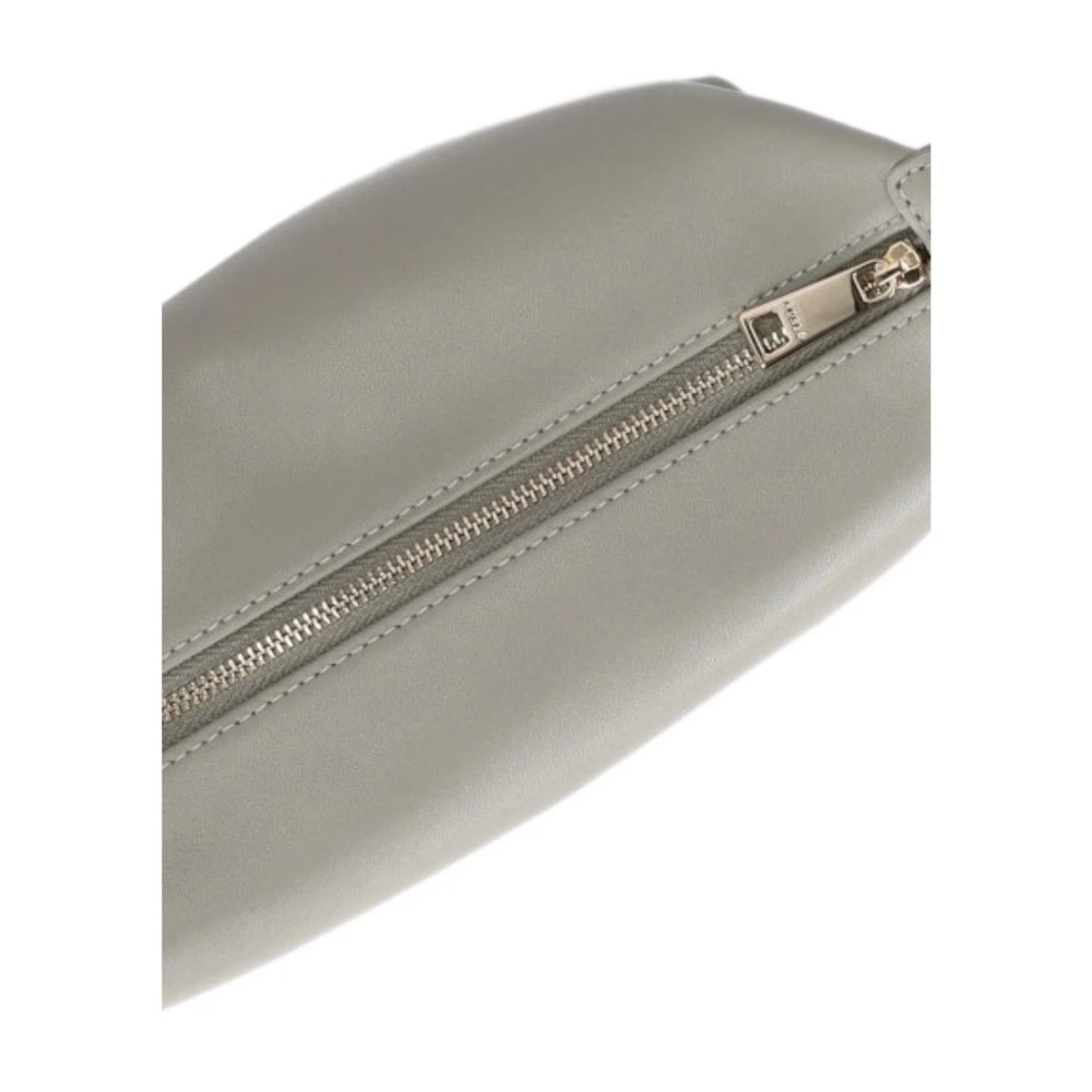 Furla Groene Leren Mini Crossbody Tas Green Dames