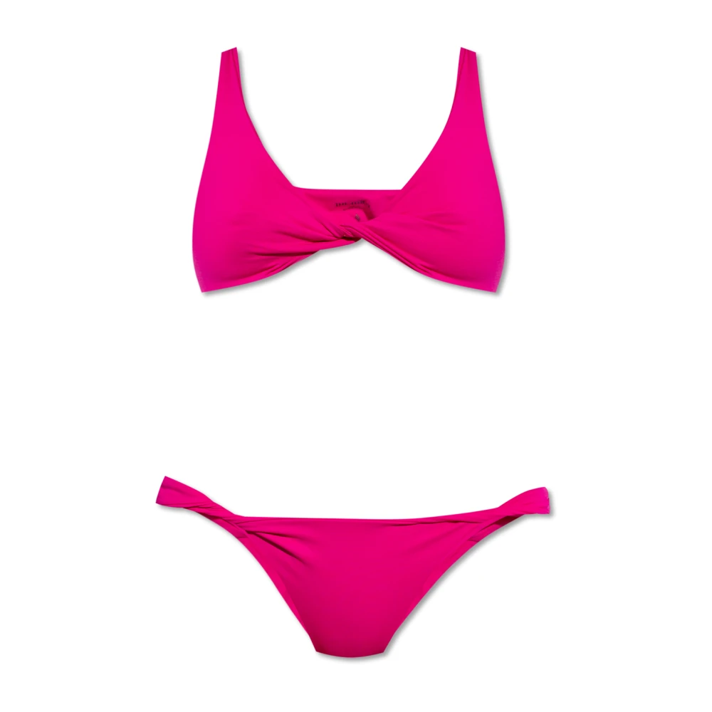 The Attico Sluit je aan bij ons op het strand collectie tweedelig badpak Pink Dames