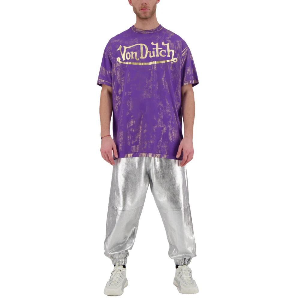 Von Dutch Trousers Gray Heren