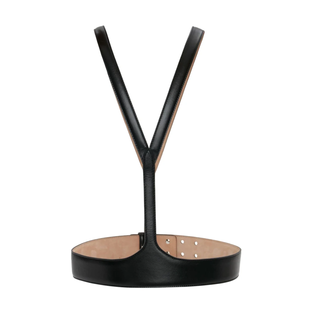 alexander mcqueen Prachtige Harnas Riem Black Dames