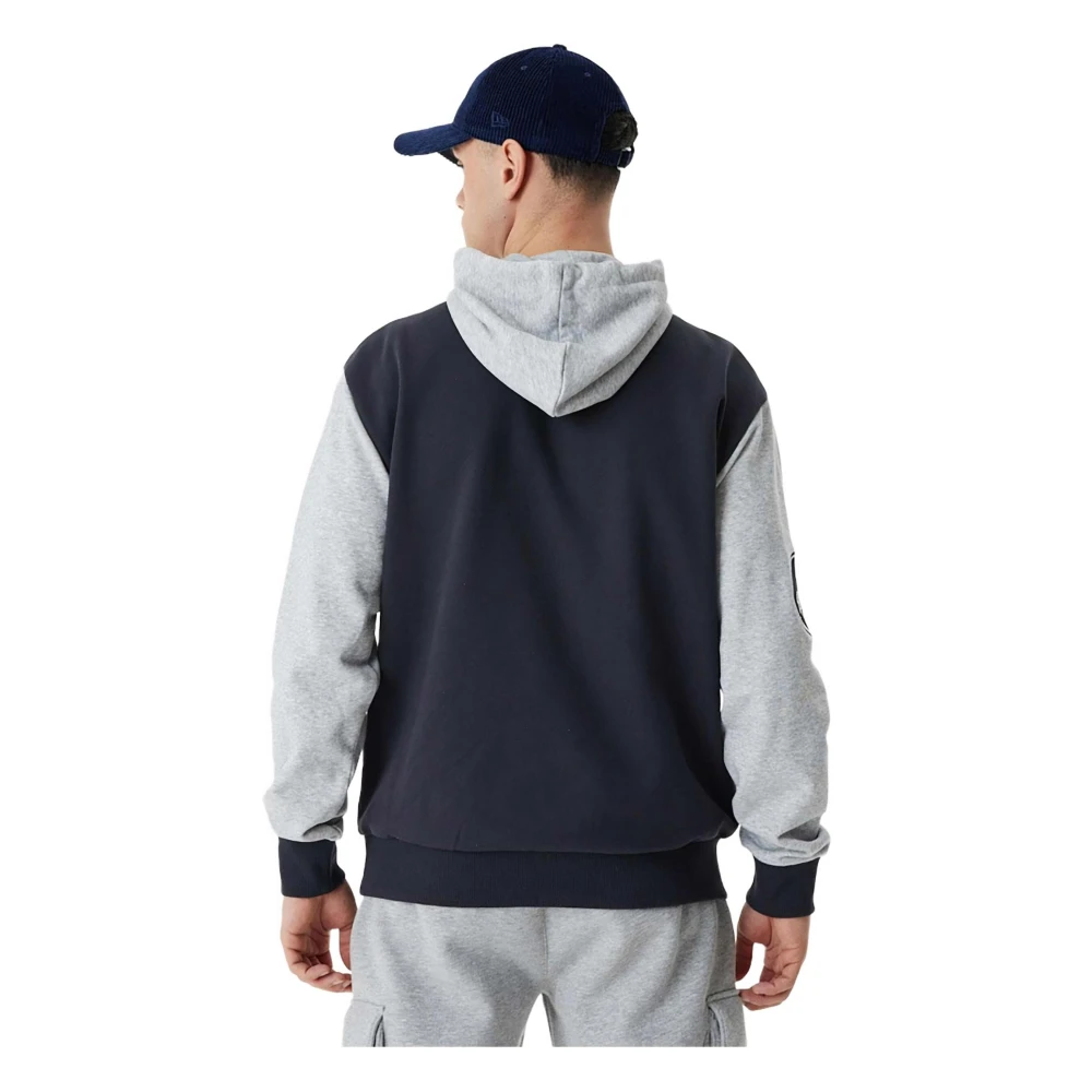 new era MLB Team Hoodie Blue Heren