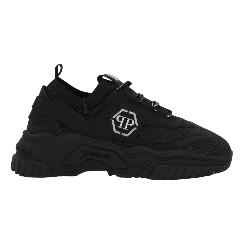 Philipp Plein Predator Strass unisex Schoenen Zwart