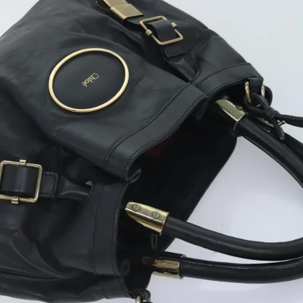 Chloé Pre-owned Leather handbags Black Dames