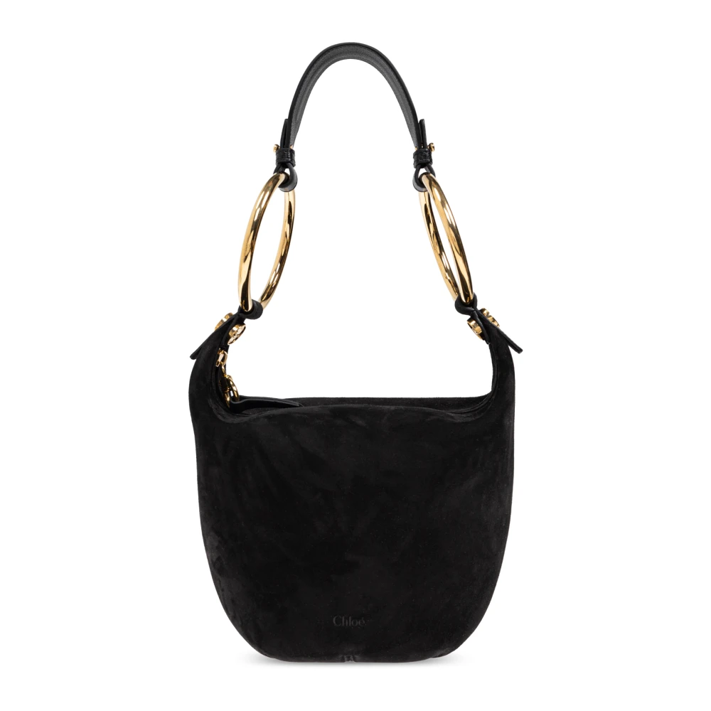 Chloé Schoudertas Armband Klein Black Dames