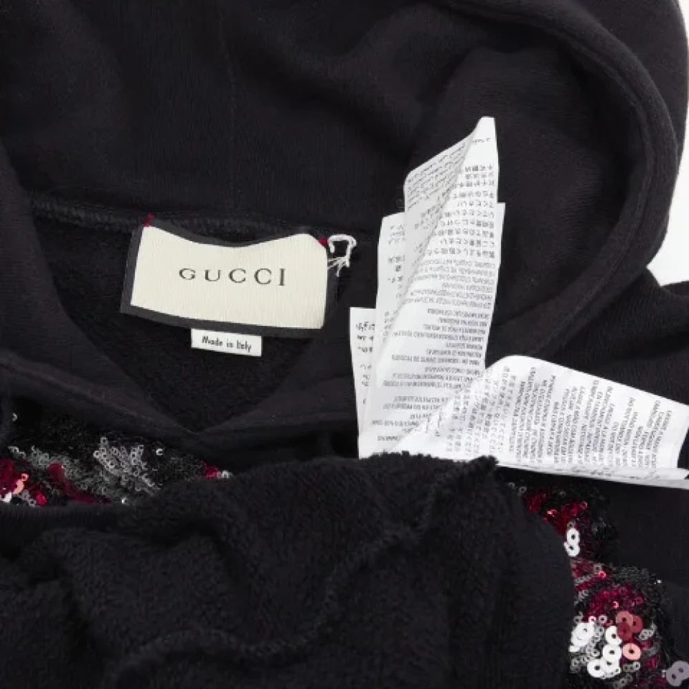 Gucci Vintage Pre-owned Cotton tops Black Dames