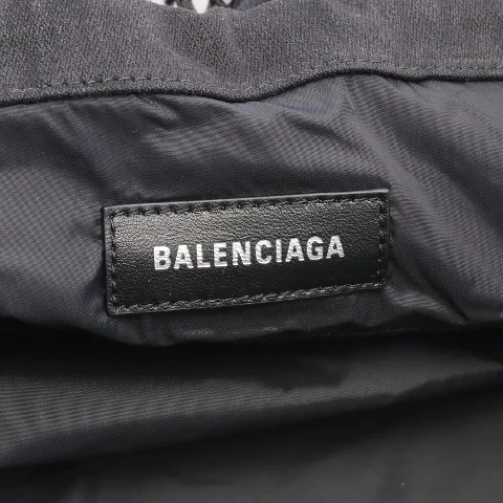 Balenciaga Vintage Pre-owned Canvas handbags Black Dames