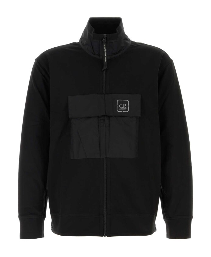 sweat-shirt-noir-en-coton-stretch
