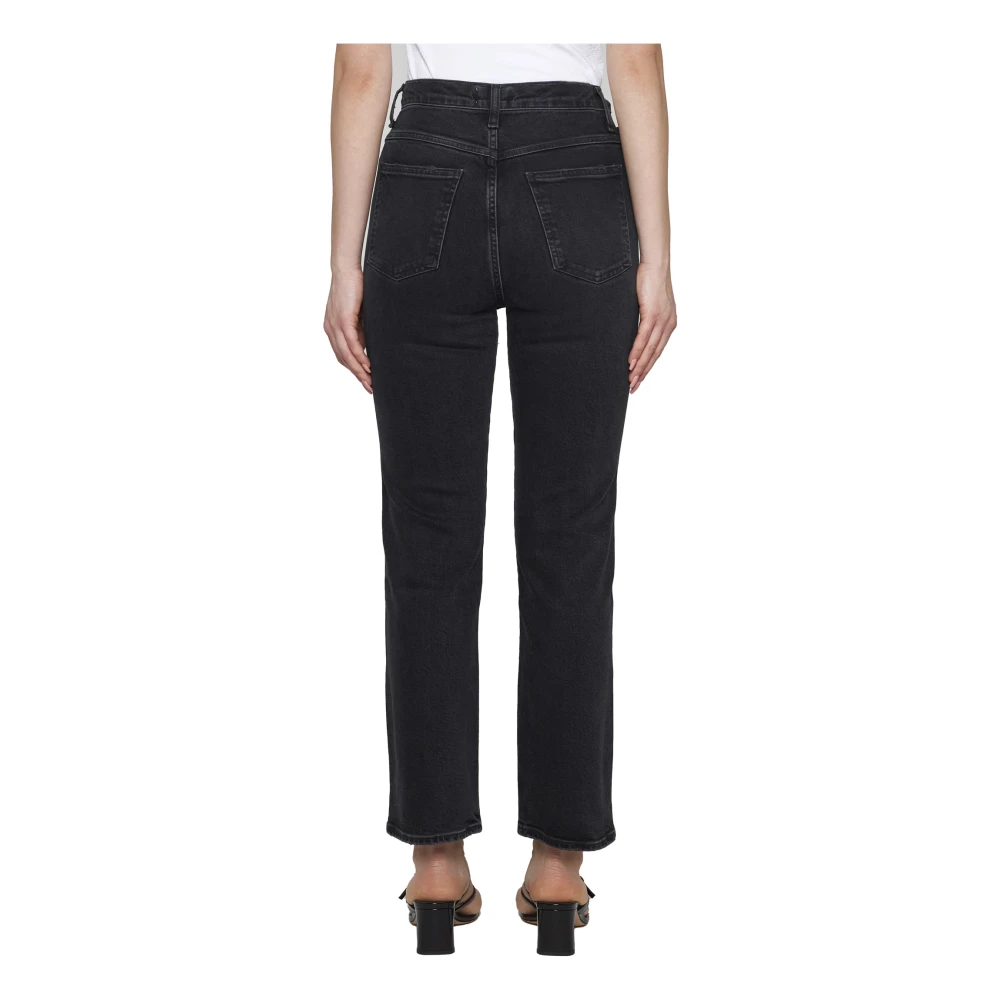 Agolde Stijlvolle Denim Jeans Black Dames