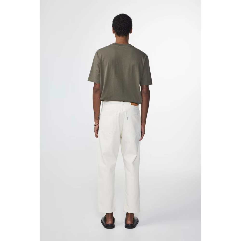 Nn07 Trousers White Heren