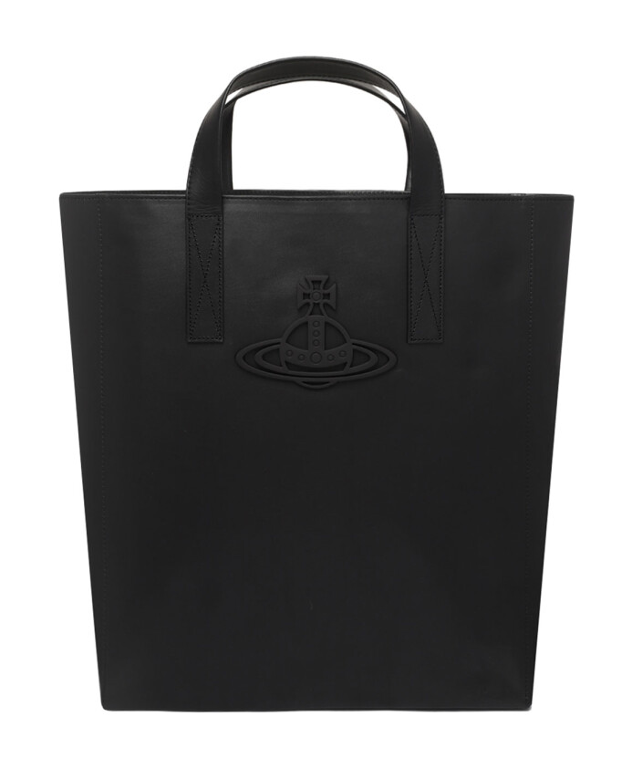 zwarte-middelgrote-tote-tas-met-logo