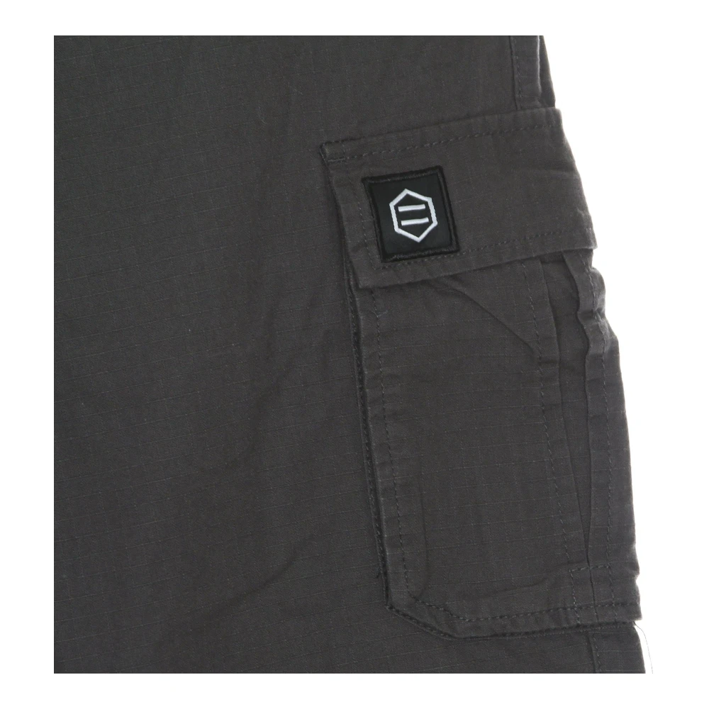 Dolly Noire Ripstop Cargo Broek Antraciet Gray Heren