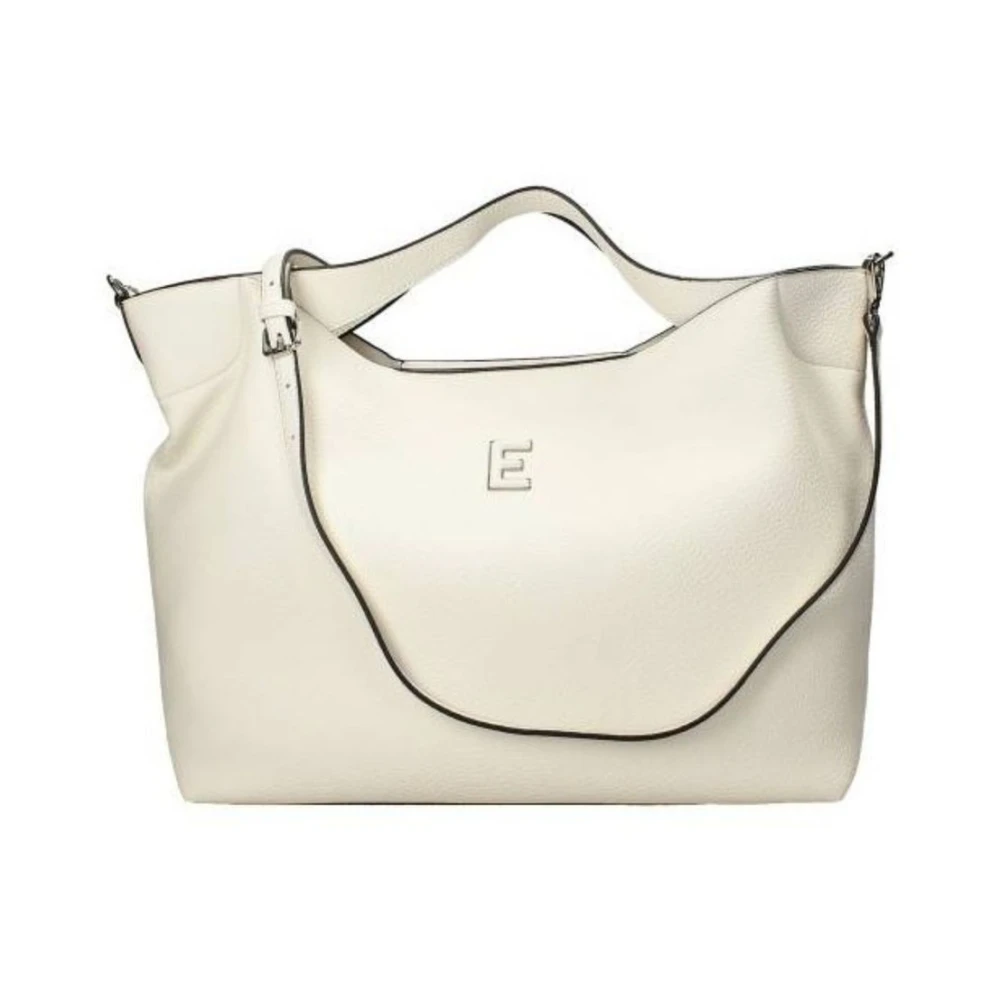 Ermanno Scervino Stijlvolle Grote Tote Tas Rachele White Dames