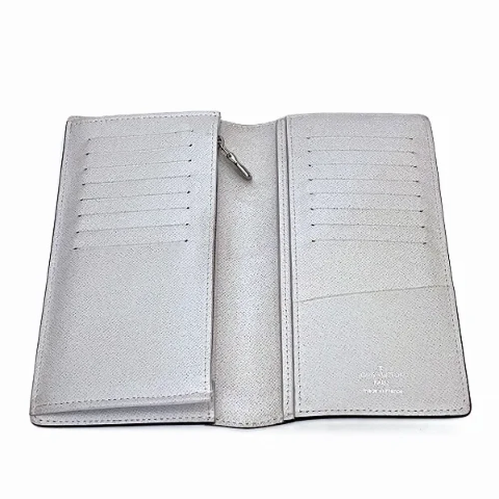 Louis Vuitton Vintage Pre-owned Leather wallets White Dames