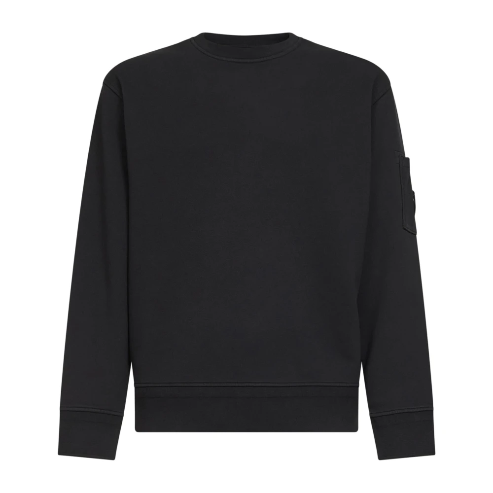 C.p. Company Men's Black Sweatshirts, M, Cp Company Jumpers