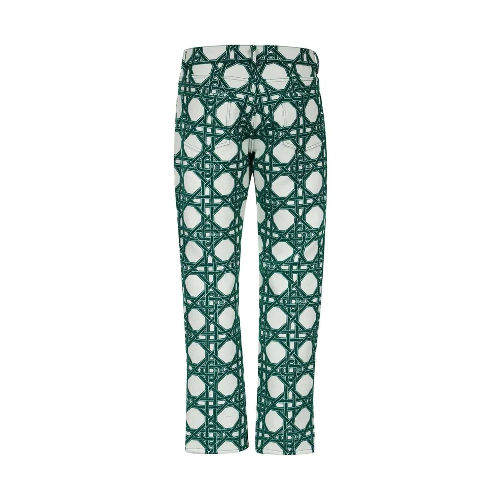 Casablanca Wollen Broek met Monogramprint Multicolor Heren