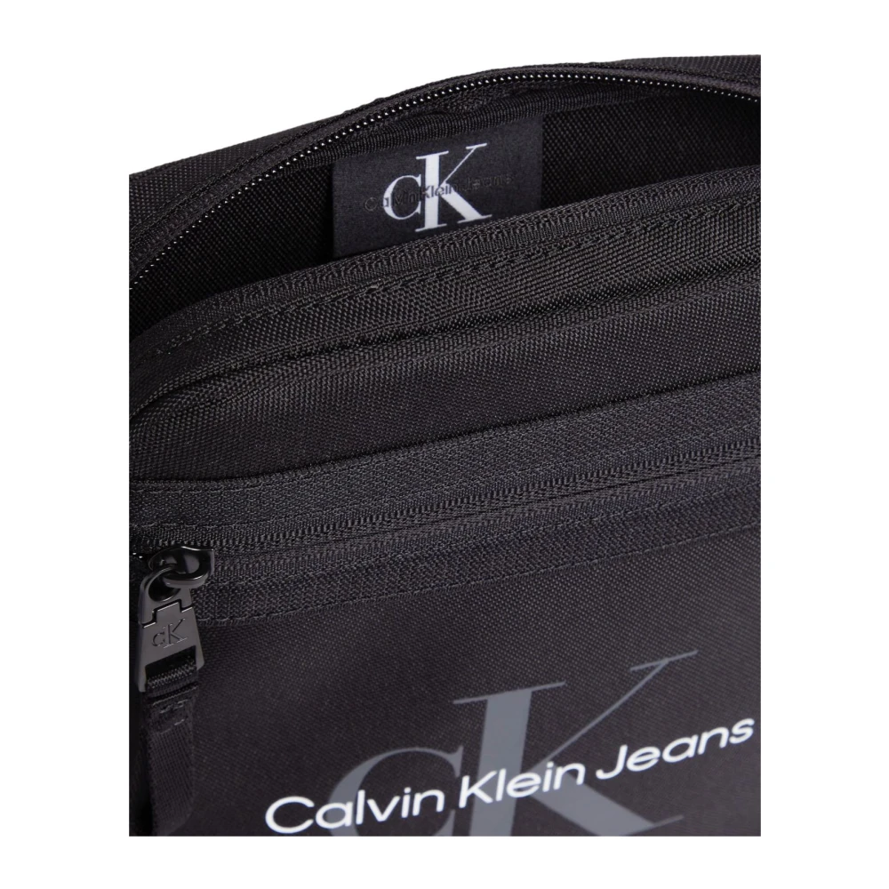 Calvin Klein Zwarte Crossbody Tas BDS Model Black Heren