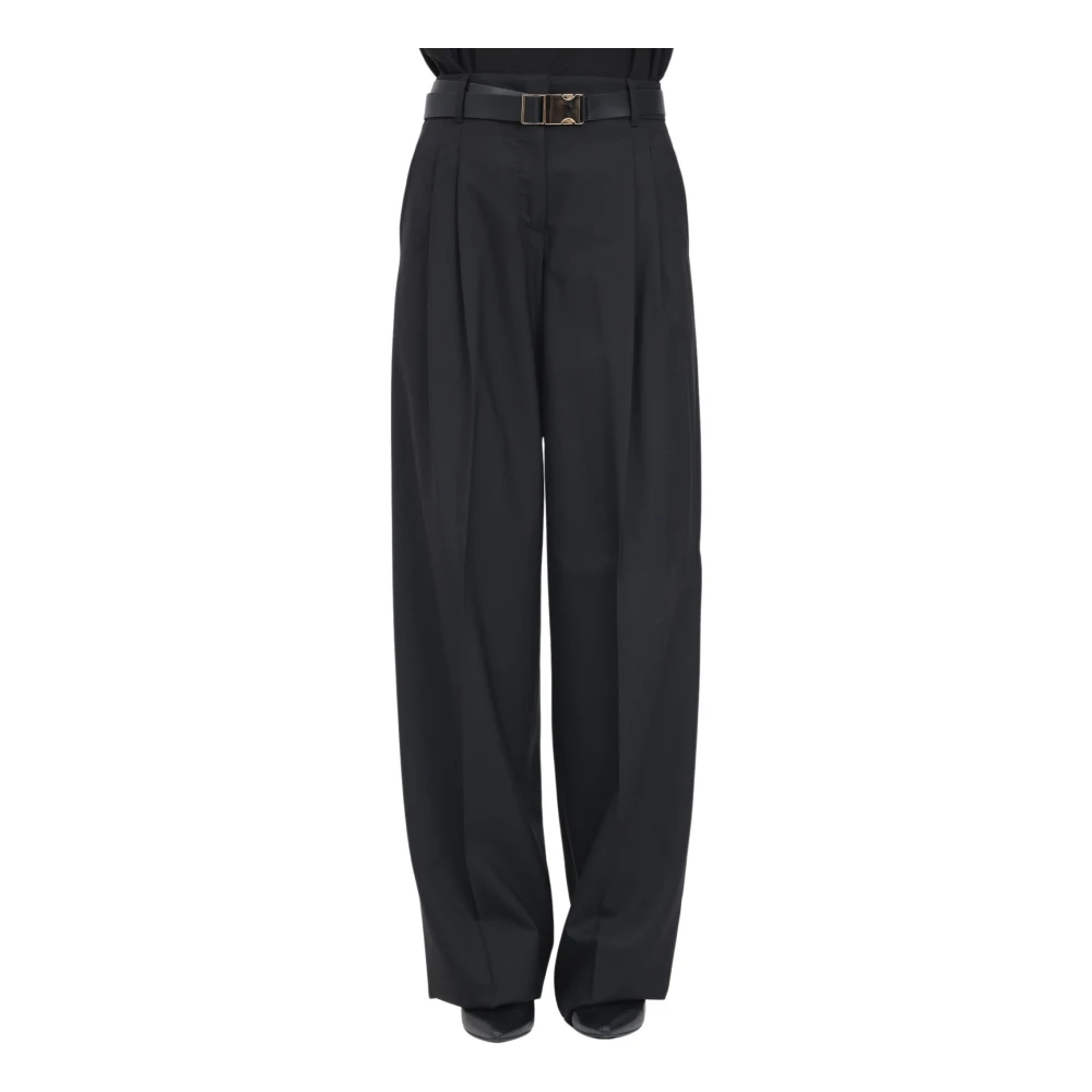 Max Mara Elegante Zwarte Broek Juanita Stijl Black Dames