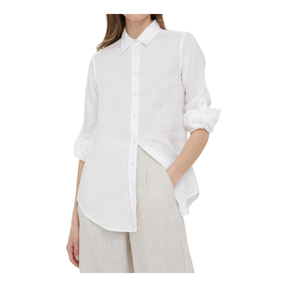 Ralph Lauren Witte Overhemden voor Vrouwen White Dames