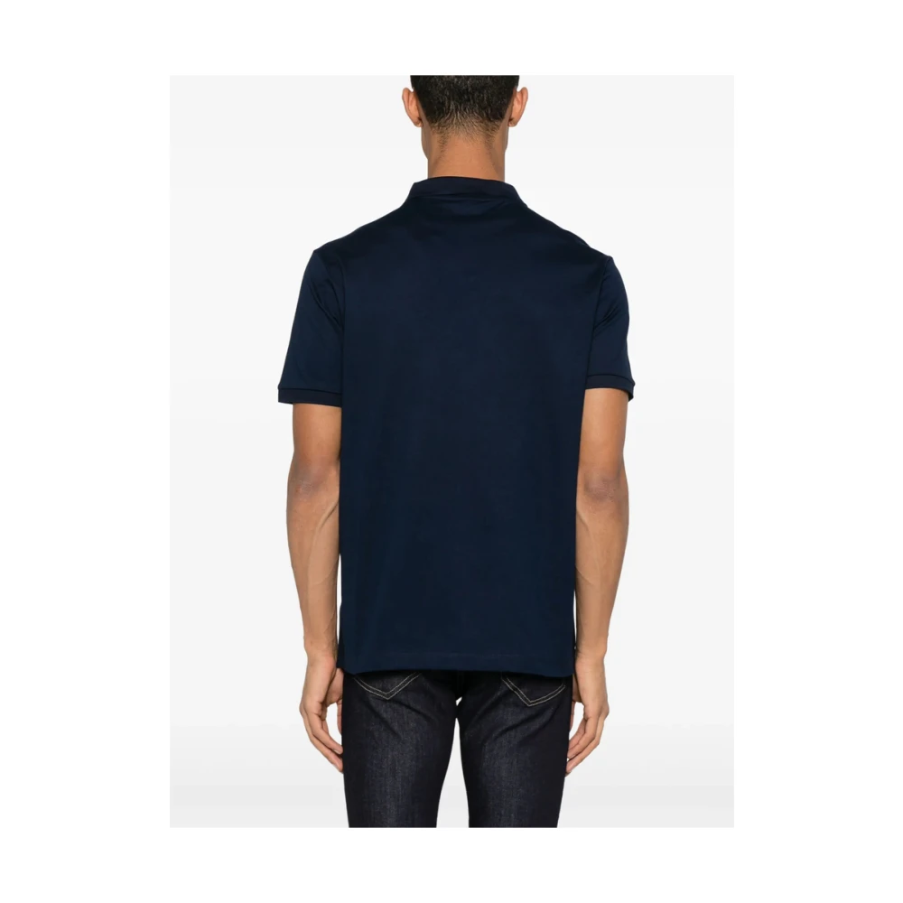PAUL & SHARK Navy Blue Button-Up Sweater Blue Heren