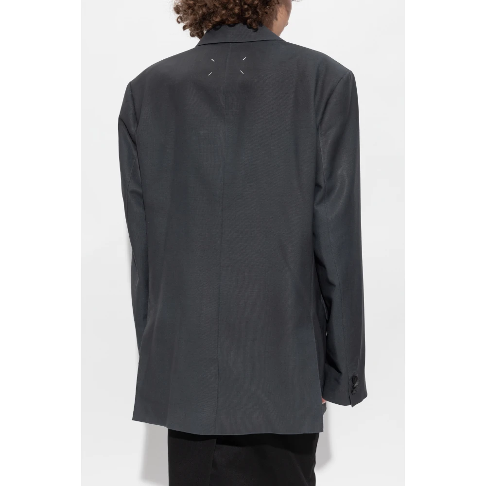 Maison Margiela Wollen blazer Gray Dames