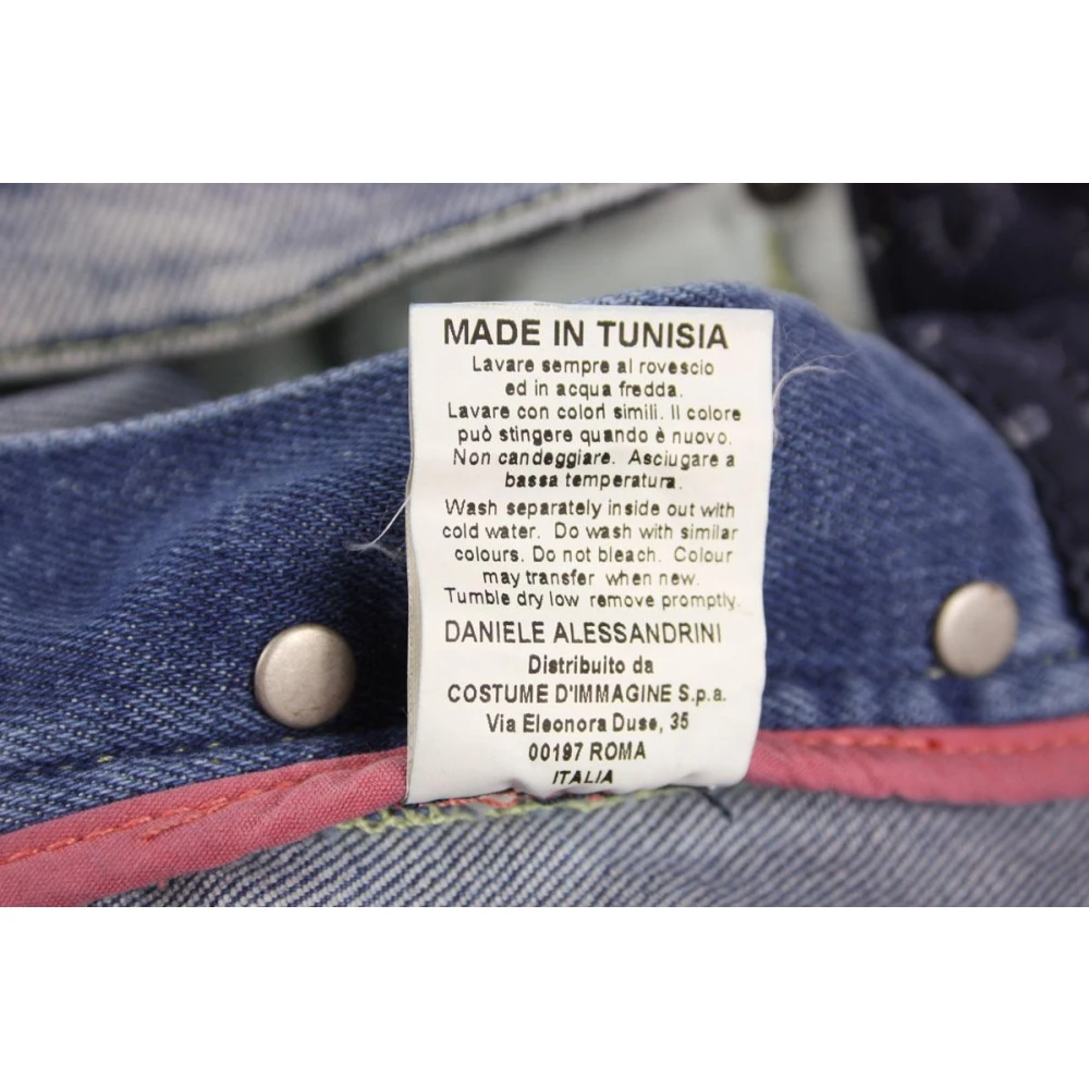 Daniele Alessandrini Jeans Blue Heren