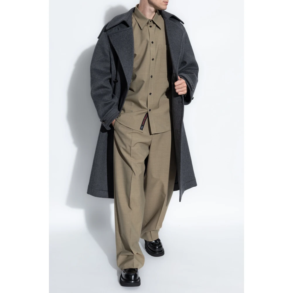Bottega Veneta Double-breasted jas Gray Heren